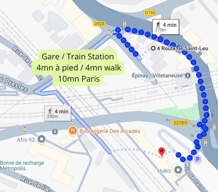 Gare En Face A Pied - Paris 10Mn - Parking Prive Gratuit - De 1 A 8 Personnes - Souplex - Tout Equipe - Entierement Renove Montmagny 外观 照片